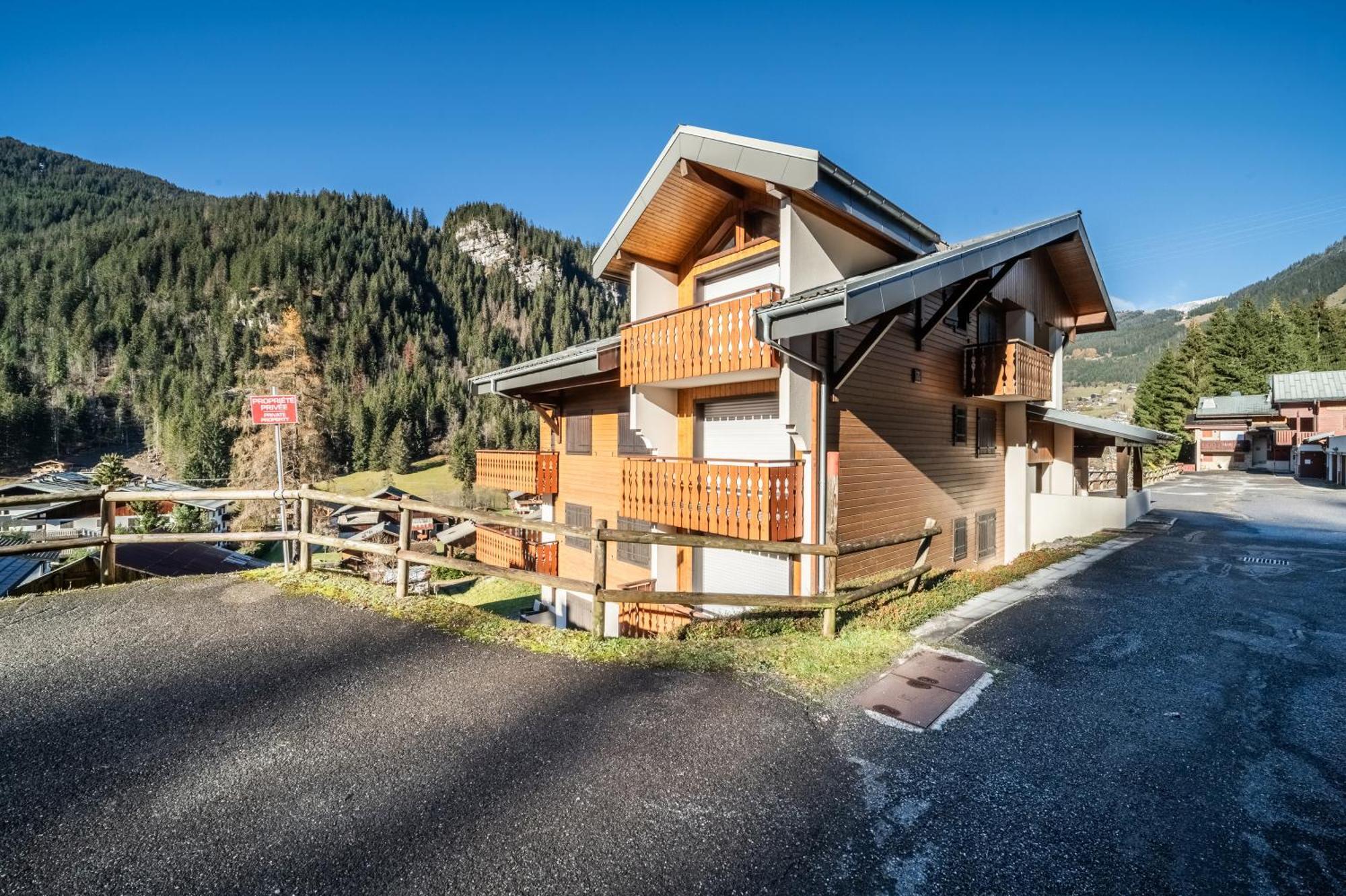 Appartement T3 Chatel Bagian luar foto